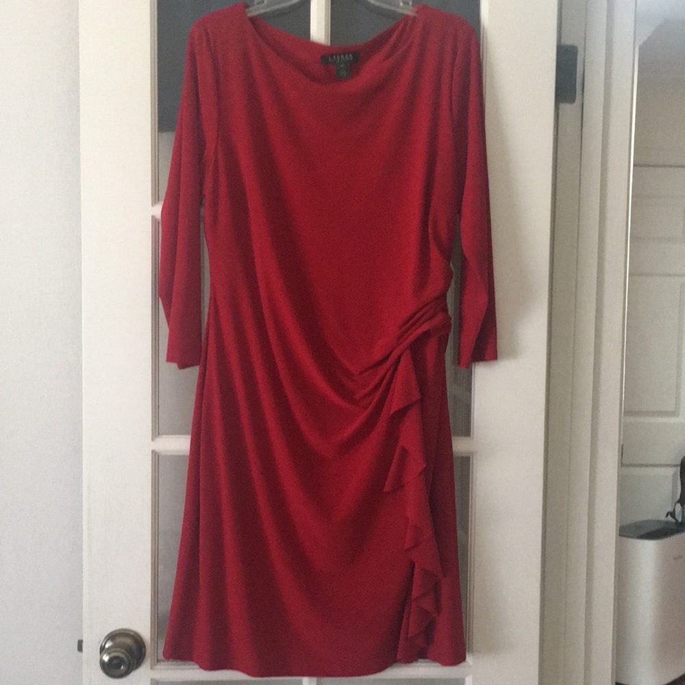 Ralph Lauren red dress